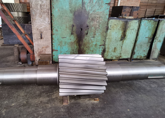 17 Module Right Hand Helical Gear Shaft