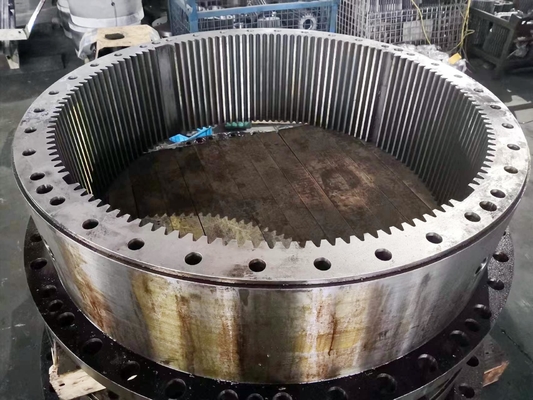 engrenagem de dente reto 42CrMo interna involute para o sistema de movimentação planetário