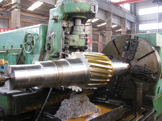 Peças sobressalentes de transmissão 14 Módulo de direção esquerda do eixo de engrenagem helicoidal com 58-62 HRC