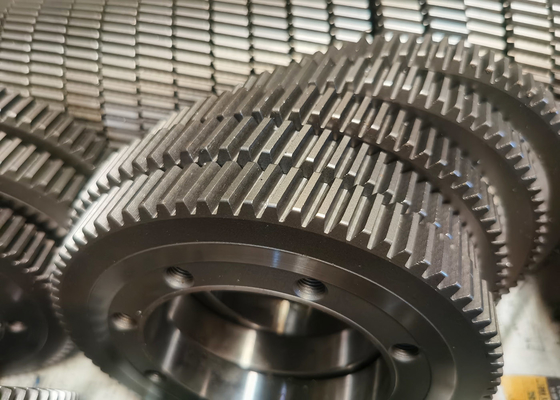 20CrMnTi aço de mão direita Helix Gear 2 módulo de parafuso para aplicações industriais