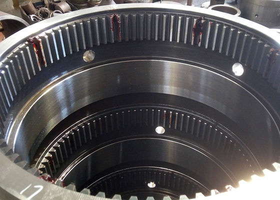 4 Módulo Dentes internos Engrenagens anulares para rolamentos giratórios e operação duradoura