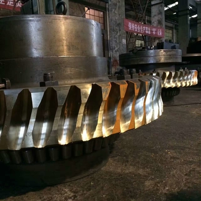 Alta Capacidade de Torque do eixo de minhoca e engrenagem de minhoca para processo de fabricação
