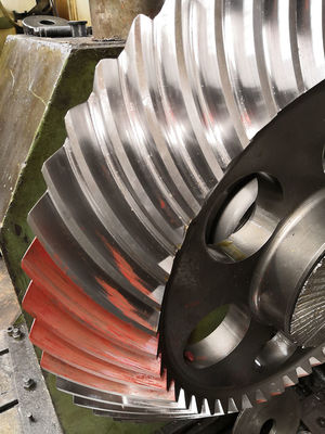 48T módulo helicoidal espiral cônico da engrenagem 14,117 da categoria do ISO 6-7