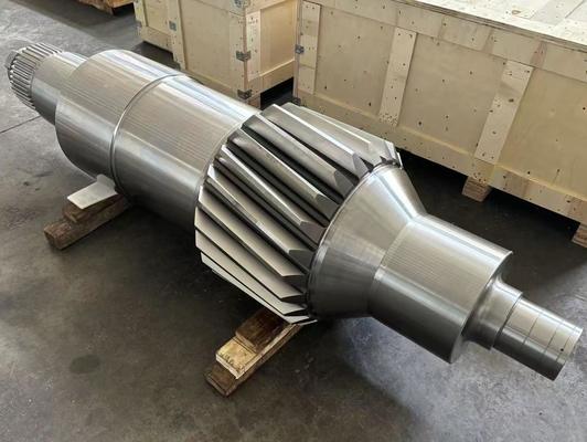 Seleção avançada de materiais e fabricação de precisão para eixo de engrenagem de transmissão com moagem de engrenagem