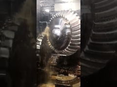 Tipo Klingelnberg personalizado De engrenagem de bisel em espiral Engrenagem de moagem Engrenagem de equidep