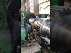 17CrNiMo6 Herringbone engrenagens em dupla hélice DP 6.35 para redutor de engrenagens