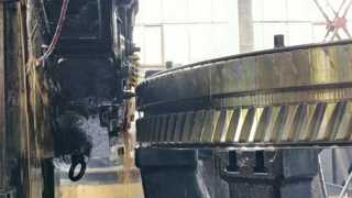 Engrenagens de dupla hélice para serviços pesados, potência suave